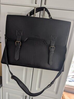 Newhey leather messenger bag